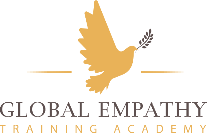 A logo of the global empath training academy.